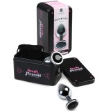 Plug Anal metal Negru S