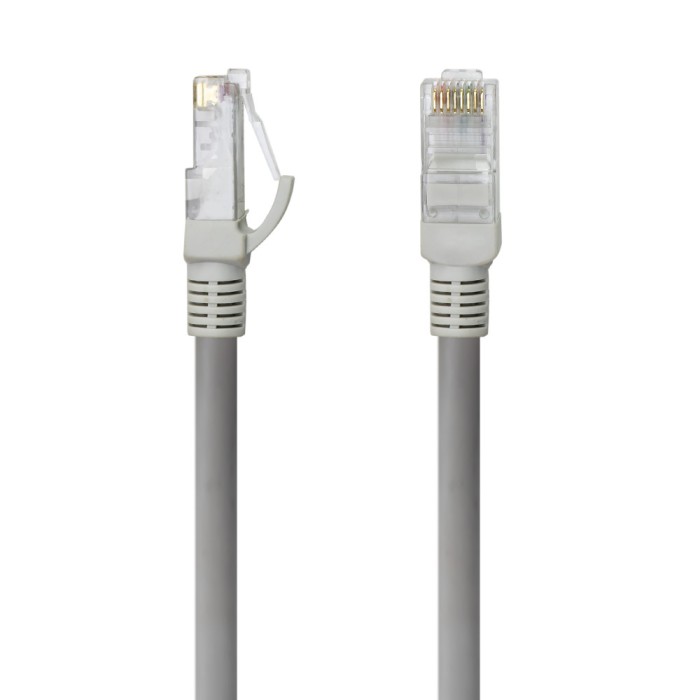 Aproape nou: Cablu de retea UTP CAT6 PNI U0650, patch mufat 2xRJ45, 8 fire x 0.5 mm