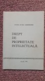 Drept de proprietate intelectuala, Univ Rom-Americana 1986, 110 pag