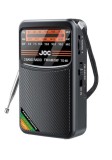 Radio portabil elegant 3 benzi JOC TG-66 cu acumulator si USB-C (688)