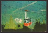 CPIB 25139 CARTE POSTALA - SINAIA. VEDERE, TELECABINA, SCRISA SI NECIRCULATA, 1976, TIMBRU