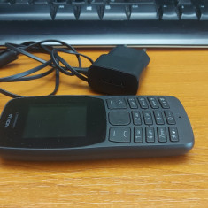 Telefon mobil Nokia 110, Dual SIM, Black + INCARCATOR