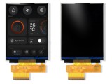 Afişaj TFT 3,2" 240x320 cu touch capacitiv, SPI, RGB