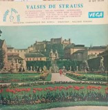 Disc vinil, LP. Valses De Strauss-Johann Strauss Jr., Orchestre Symphonique Pro Musica, Walter J&uuml;rgens, Clasica