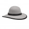 Palarie Betmar Victoria Wide Brim Gri - Cod 97353454375