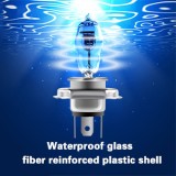 Set 2 Becuri Auto H4 Halogen Skyline, Lumina Alba Rece, 12V, 100W