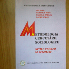 d5 Metodologia cercetarii sociologice - Ion Cauc, etc