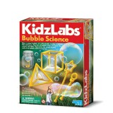 Joc educativ stiinta cu bule, Bubble Science, KidzLabs, 4M