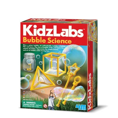 Joc educativ stiinta cu bule, Bubble Science, KidzLabs, 4M foto