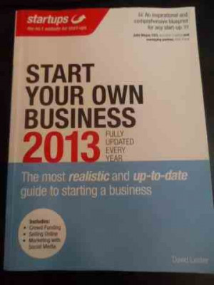 Start Your Own Business 2013 - David Lester ,547960 foto