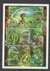 TOGO 1997 DINOZAURI ANIMALE PREISTORICE, Nestampilat