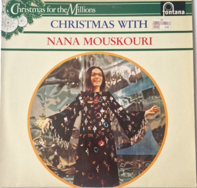 Nana Mouskouri &amp;lrm;&amp;ndash; Christmas With Nana Mouskouri _ NM / NM vinil, LP, disc muzica de Sarbatori, de Craciun _ Fontana, Olanda foto