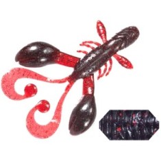 Grub Colmic Rugby Craw 4.5&amp;quot; 11.4cm Black Red Flk foto