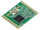 Receptor RF FM FSK 433,92MHz SPI -120dBm 1,8&divide;3,6VDC