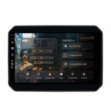 Navigatie Suzuki Ignis (2016+) 8GB RAM Android 13 Octacore Slot Sim 4G DSP GPS Wi-FI Carplay Android Auto USB Bluetooth Waze Touchscreen 9 Inch