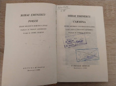 Mihai Eminescu - Poezii - editie bilingva (romana - latina) foto