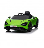 Masinuta electrica cu telecomanda si 2 motoare McLaren 12V verde