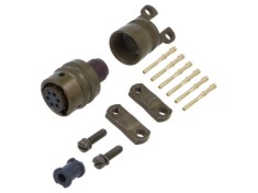 Conector circular mufă PT/451 AMPHENOL foto