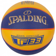 Mingi de baschet Spalding TF-33 Official Ball 76862Z galben foto