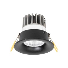 Spot LED rotund Sumota mini 8W 4000K IP44, negru, Metsan