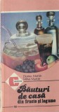 Carte Bauturi de casa din fructe si legume autori Dorina Mihai Martin editura CERES 1986