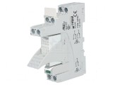 Releu cu dublă trecere de tip DPDT - 230VAC 8A