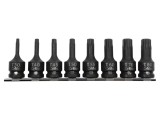 Set 8 chei tubulare Torx impact PROLINE oțel crom-molibden