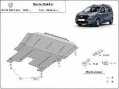 Scut motor aluminiu Dacia Dokker 2012-prezent foto