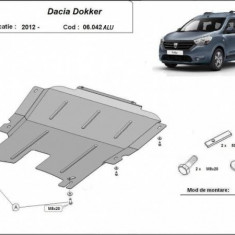 Scut motor aluminiu Dacia Dokker 2012-prezent