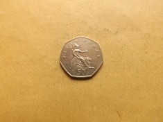 Marea Britanie / Anglia / Regatul Unit 50 Pence 1997 foto