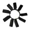 Elice ventilator Mercedes Clasa C (W202), 03.1993-03.2001, motor 1.8; 2.0, 2.3;, benzina, 2.0 D/Cdi; 2, 2 D/Cdi; cv manuala/automata, cu/fara AC, 9 p