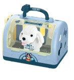 Set catelus cu cusca si accesorii doctor