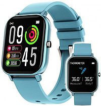 iHunt Smartwatch Watch ME Temp Pro 2021 Blue foto