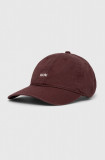 Wood Wood șapcă de baseball din bumbac Low profile twill cap culoarea violet, uni 12110804.7083-OFFWHITE