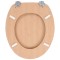 Capac WC, MDF, model bambus - 4