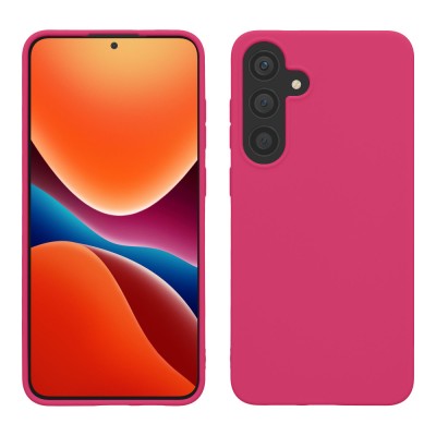 Husa Kwmobile pentru Samsung Galaxy S24 Plus, Roz, Silicon, KWM000021LN003C foto