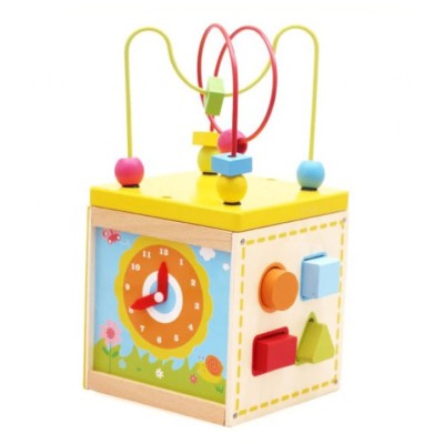 Cub educativ Montessori 5 in 1 Kabi foto