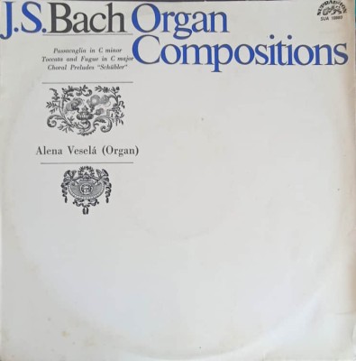Disc vinil, LP. Organ Compositions-J.S. Bach, Alena Vesela-241909 foto