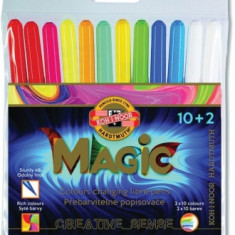 Carioci Magic 10+2 culori/set Koh-I-Noor