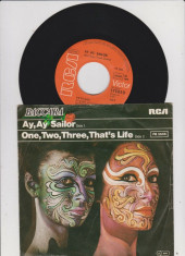 Baccara - Ay, Ay Sailor (1979, RCA) Disc vinil single 7&amp;quot; foto