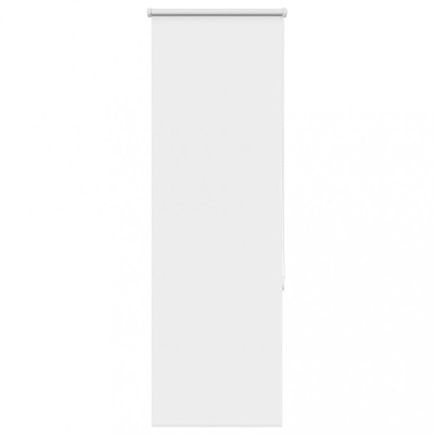 Jaluzea cu role opace alb 60x175 cm lățime material 55,7 cm foto