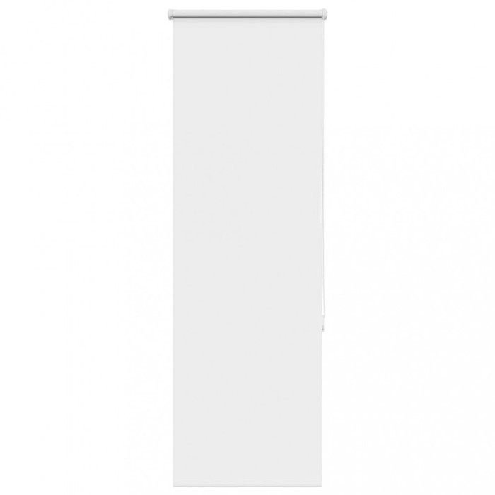 Jaluzea cu role opace alb 60x175 cm lățime material 55,7 cm