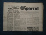 ZIARUL SPORTUL 9 OCTOMBRIE 1985