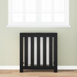 vidaXL Husă pentru radiator Negru de stejar 78x20x82 cm Lemn prelucrat