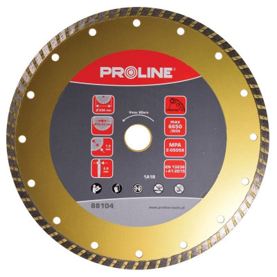 Disc diamantat turbo super dur Proline, 115 mm foto