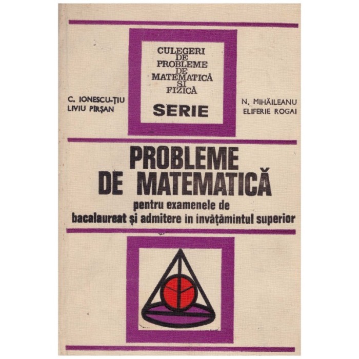 C. Ionescu-Tiu, Liviu Pirsan, N. Mihaileanu, Eliferie Rogai -