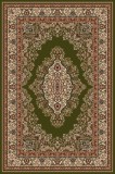 Cumpara ieftin Covor Model Lotos 1524-310, Marime 80 x 150 cm, Verde, Inaltime Fir 8 mm, Antialergic, Polipropilena, Living, Dormitor, Sufragerie, Birou