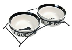 Castron Ceramica Set 2 buc In Suport 1.6 l/20 cm 24642 foto