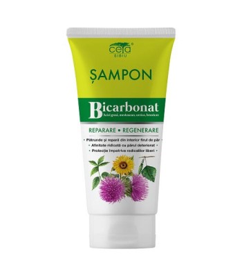 Sampon Regenerare si Protectie cu Bicarbonat 200ml Ceta foto