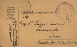CP1747N Feldkorrespondezkarte, ștampilă Magyar kir&aacute;lyi I honv&eacute;d lovas t&uuml;z&eacute;r oszt&aacute;ly, T&aacute;bori postahivatal 13, circulată Arad, 1917